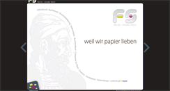Desktop Screenshot of freutel-schubel-druck.de